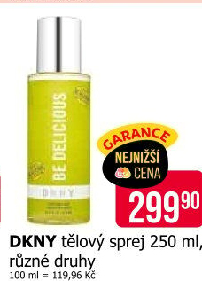 Tělový sprej DKNY
