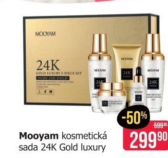 Dárková kazeta dámská 24K Gold Luxury Mooyam