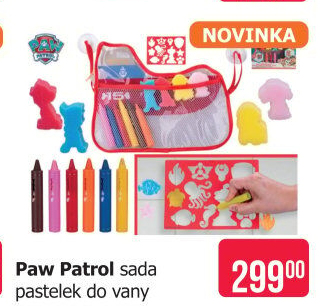 Sada pastelek do vany Tlapková patrola Paw Patrol