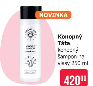 Šampon na vlasy Konopný Táta Konopný