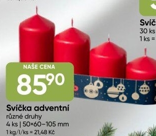 Svíčky adventní