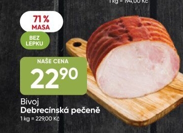 Uzená pečeně Bivoj