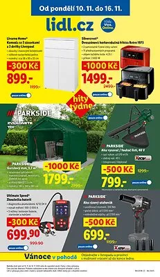 akční leták Lidl 10.11.2025-16.11.2025