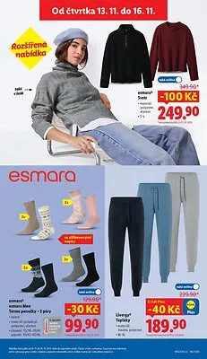 akční leták Lidl 10.11.2025-16.11.2025