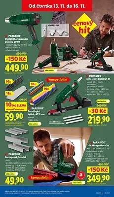 akční leták Lidl 10.11.2025-16.11.2025