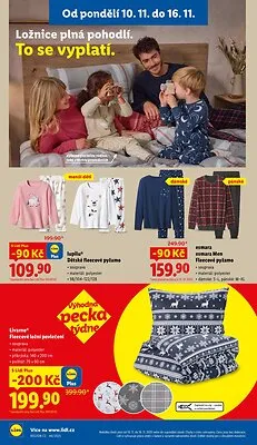 akční leták Lidl 10.11.2025-16.11.2025