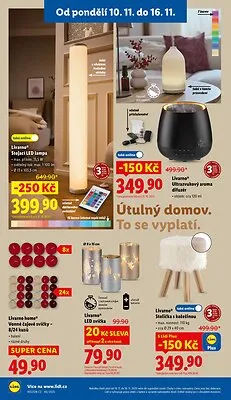 akční leták Lidl 10.11.2025-16.11.2025