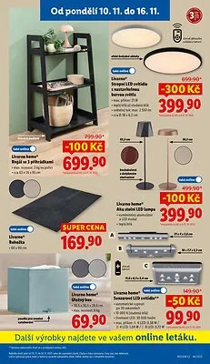 akční leták Lidl 10.11.2025-16.11.2025
