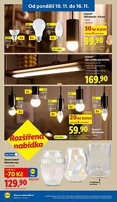 akční leták Lidl 10.11.2025-16.11.2025