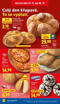 akční leták Lidl 13.11.2025-16.11.2025