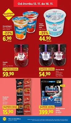 akční leták Lidl 13.11.2025-16.11.2025