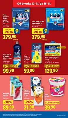 akční leták Lidl 13.11.2025-16.11.2025
