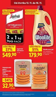 akční leták Lidl 13.11.2025-16.11.2025