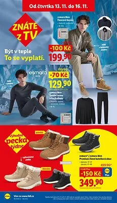 akční leták Lidl 13.11.2025-16.11.2025