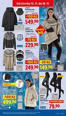akční leták Lidl 13.11.2025-16.11.2025