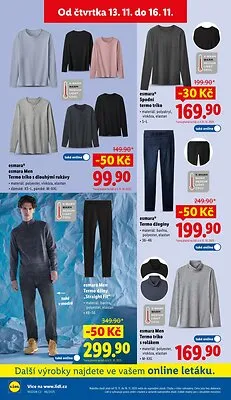 akční leták Lidl 13.11.2025-16.11.2025