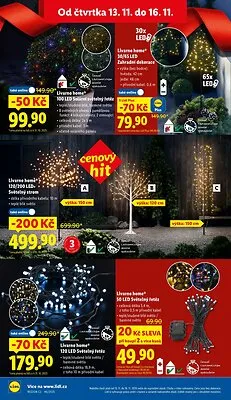akční leták Lidl 13.11.2025-16.11.2025