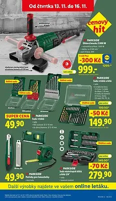 akční leták Lidl 13.11.2025-16.11.2025