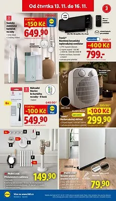 akční leták Lidl 13.11.2025-16.11.2025