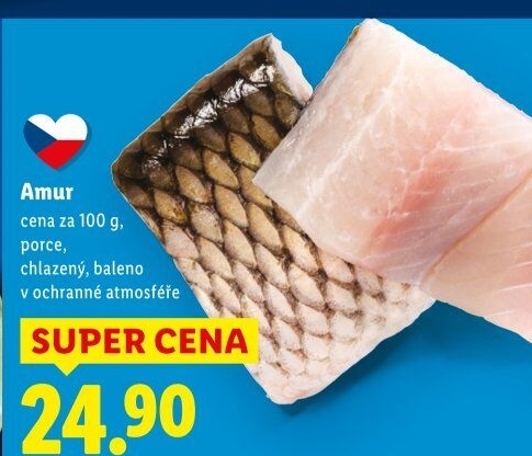 Amur bílý