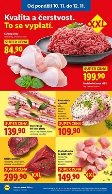 akční leták Lidl 10.11.2025-12.11.2025
