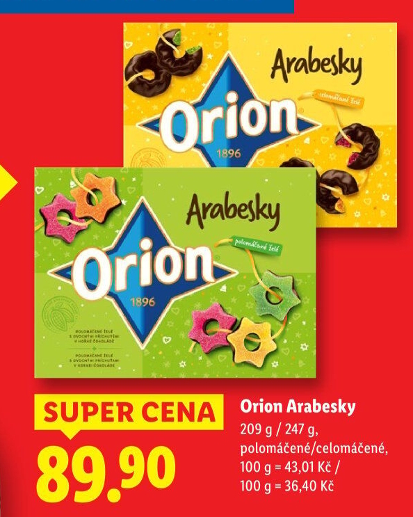 Bonboniéra Arabesky Orion