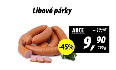Párky libové