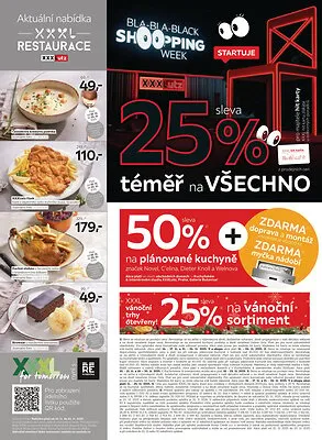 akční leták XXXLutz 10.11.2025-23.11.2025