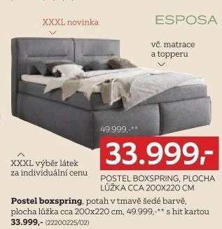 POSTEL BOXSPRING