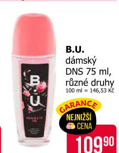 Deodorant parfémovaný dámskýB.U.