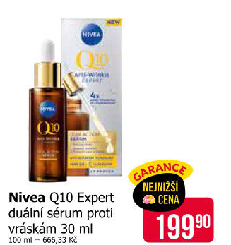 Duální sérum vyplňující Q10 proti vráskám Anti-Wrinkle Expert Nivea
