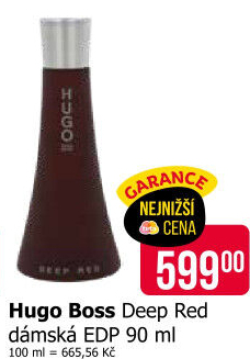 Parfémovaná voda dámská Deep Red Hugo Boss