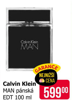Toaletní voda pánská Man Calvin Klein