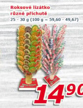 Lízátko roksové