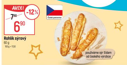 Rohlík se sýrem