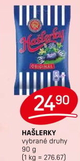 Bonbony Hašlerky Sfinx