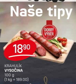 Salám vysočina Dobrý Výběr