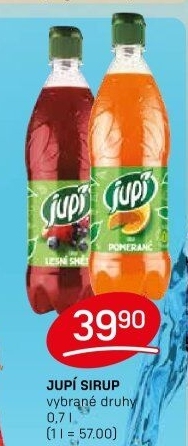 Sirup Jupí