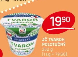Tvaroh polotučný Jihočeský Madeta