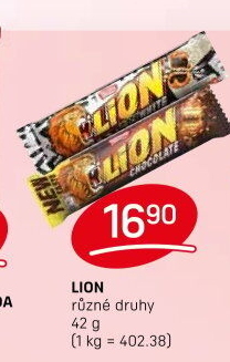 Tyčinka Lion Nestlé