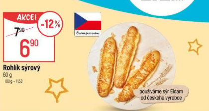 Rohlík se sýrem