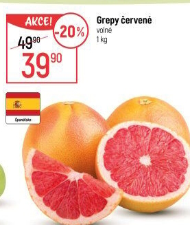 Grepy červené