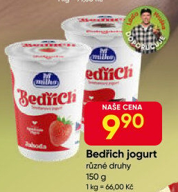 Jogurt Bedřich smetanový ochucený Milko