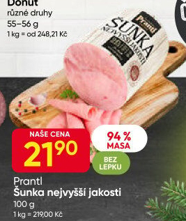 Šunka nejvyšší jakosti Prantl