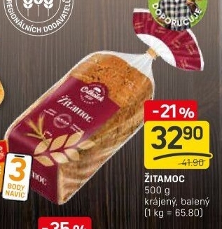 Chléb Žitamoc Odkolek