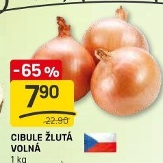 Cibule kuchyňská žlutá