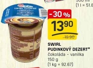 Dezert pudinkový Swirl Omira
