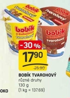 Dezert tvarohový Bobík