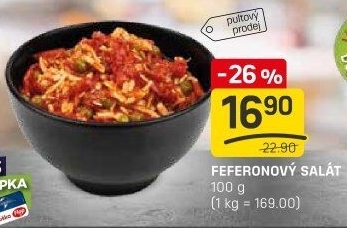 Feferonkový salát