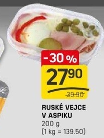 Ruské vejce v aspiku